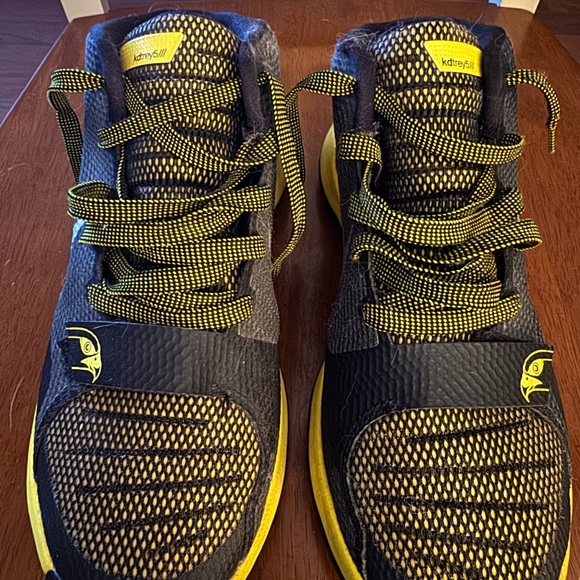 Nike Other - Nike KD Trey 5 III Youth Black And Yellow Basketball Shoes